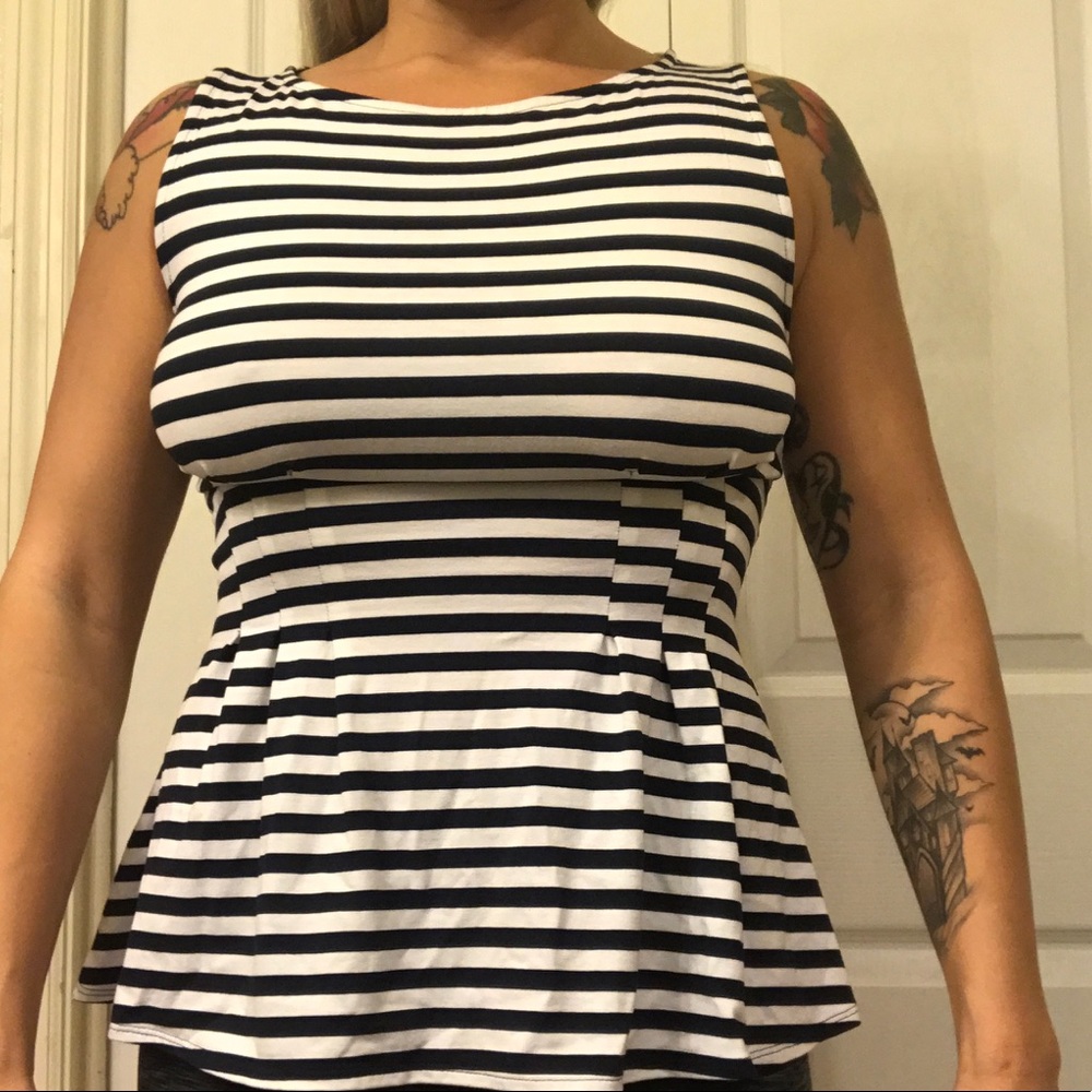 Striped Banana republic shirt